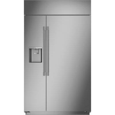 Monogram 48" Built-In Side-By-Side Refrigerator With Dispenser