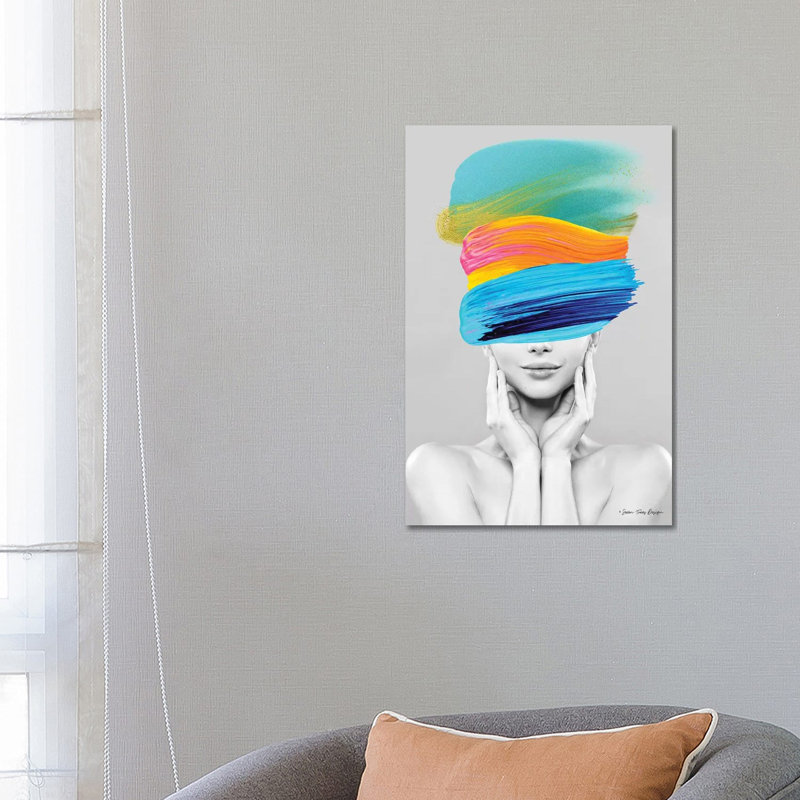 Beauty In Colors by Seven Trees Design - Gallery-Wrapped Canvas Giclée on Canvas, 66.04 cm H x 45.72 cm W x 1.91 cm D, Canvas