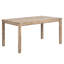 Table de salle à manger Brown 6 de style rustique avec table, 4 chaises, structure en bois de banc, fabrication en bois et chaises, qualité