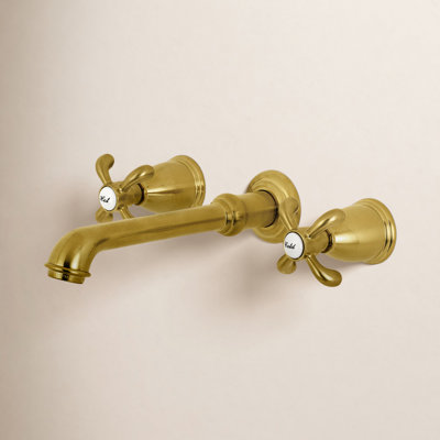 French Wall-Mounted Roman Tub Faucet