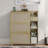 Bohemia Style Shoe Cabinet With 3 Rattan Flip Drawers, 3 Square Shelves And 1 Storage Drawer And Key Hooks-691901476