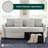 Bennet Storage Sofa 92” Modern Farmhouse Curved Arm Easy Assembly Hidden Storage Chenille Fabric-160587693