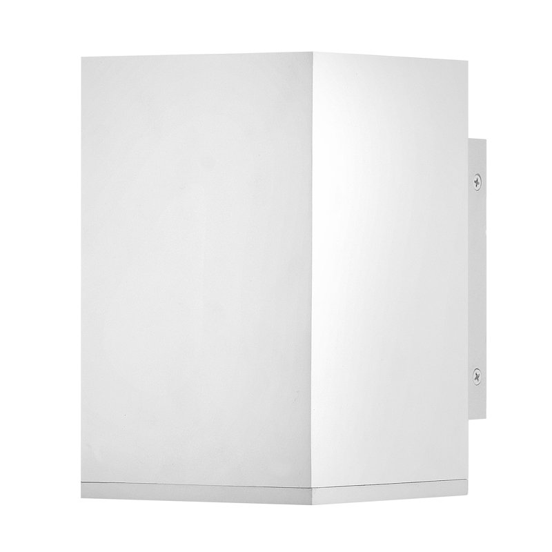 Applique murale Indrani, Blanc texturé