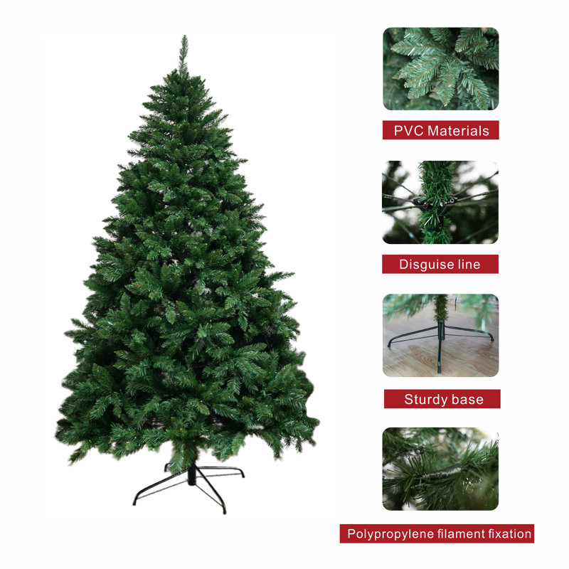 Sapin de Noël lumineux Cecelia, 5', Non pré-éclairé