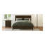 Lit plateforme en bois massif de style moderne et durable