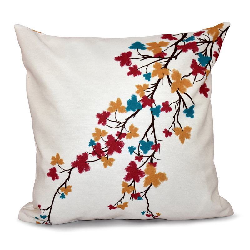  Hues Outdoor Square Pillow Cover and Insert, Teal