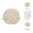 Coastal Decorative Orb Resin and Polyresin Coral-Inspired Design-1320400511-1320400508