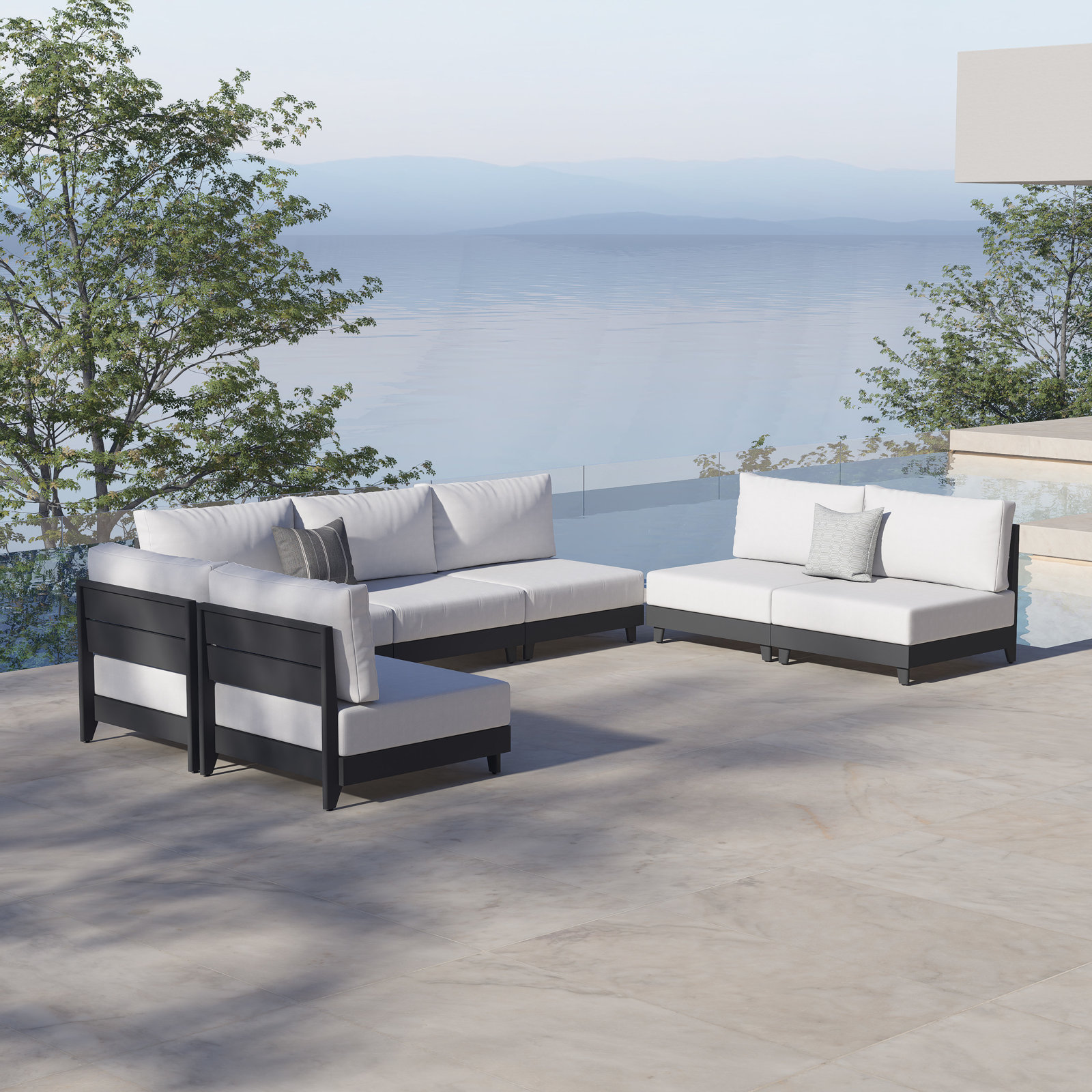 Dez 7-Person Patio Seating Group
