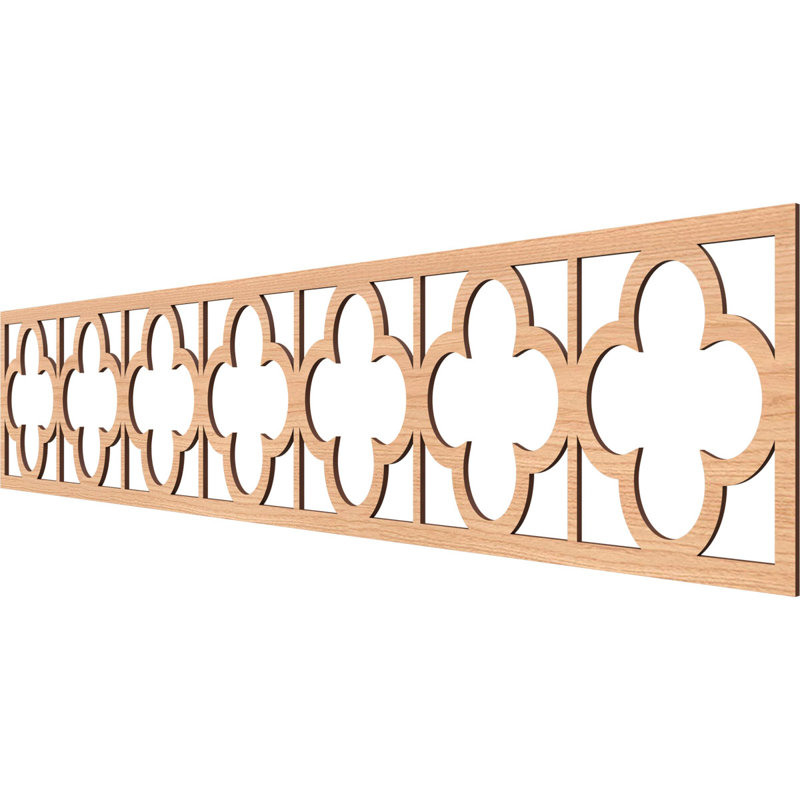 Moulure à panneau Woodall, H 10 po x l 46,75 po x P 0,25 po, Noyer blanc