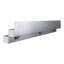 Rail de rangement mural robuste à deux niveaux en acier inoxydable de 122 cm (48 po), pour bouteilles d'alcool.