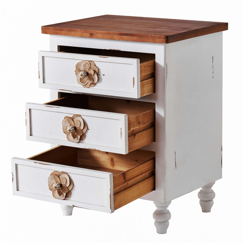 Nightstand, Antique White