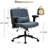 Criss Cross Swivel Office Desk Chair With Flip-Up Armrests And Lumbar Pillow-223370220