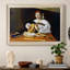 Le joueur de luth (version Wildenstein), v. 1596-Caravage - Toile avec cadre sur mesure-1245498336-1245498342-1245498351