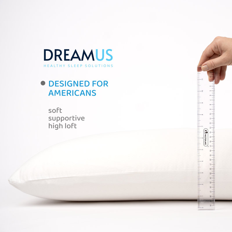 Oreiller très grand en latex Natural Talalay, Moelleuse