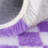 White and Purple Checkered Area Rug Ideal for home decor, nurseries, bedrooms, and living rooms.-1019347572-1019347578