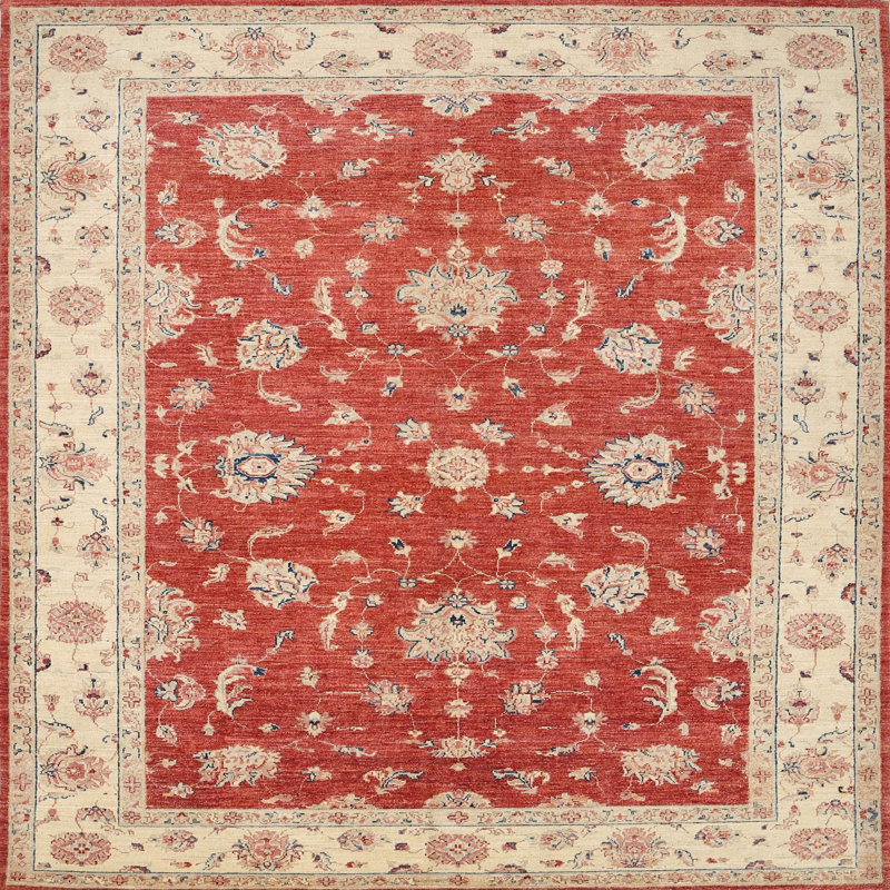 Stacey Oriental Indoor Rug, Square 4'
