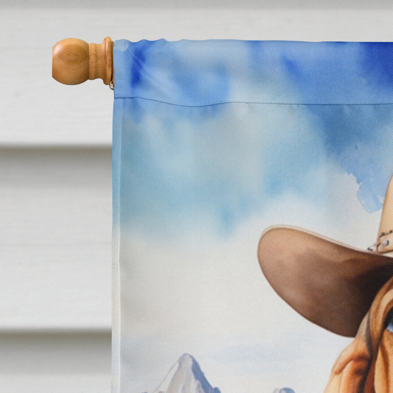 Drapeau Cowboy Welcome House, Basset hound