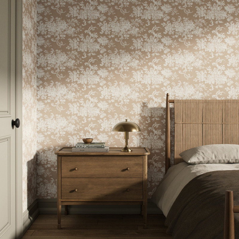 Fallingbrook Wallpaper by FH Art Studio, 12"x8", Fallingbrook Black I
