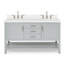 Ensemble de meuble-lavabo double 61 po Abby-87226829
