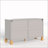 6-Drawer Double Dresser, Modern Storage Cabinet With Metal Handles & Solid Wood Legs, Heavy-Duty Organizer For Kids And Adults-1678871838