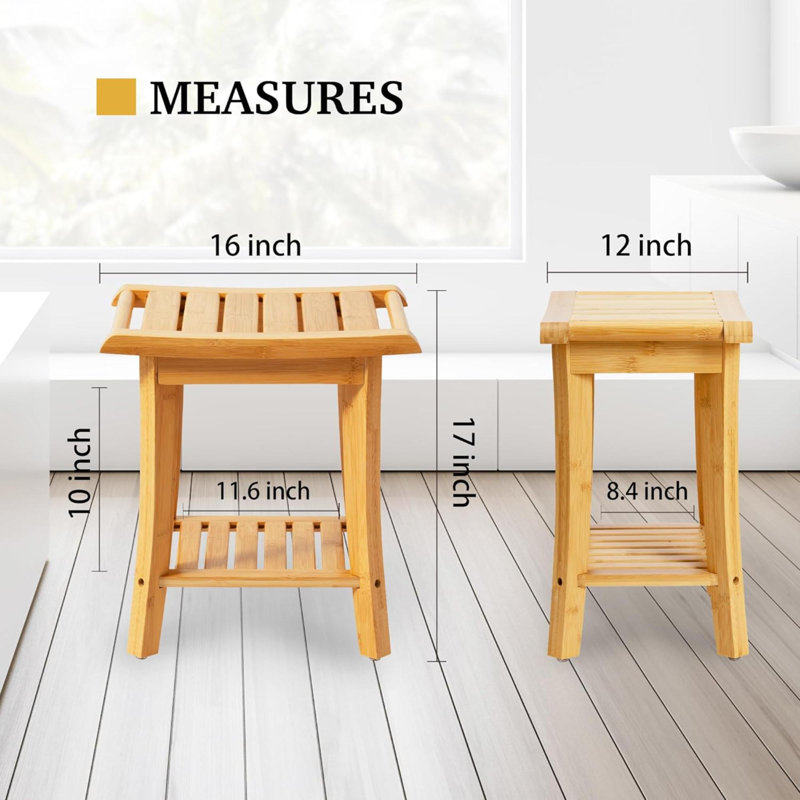 Tabouret d'appoint Braewyn, Naturel
