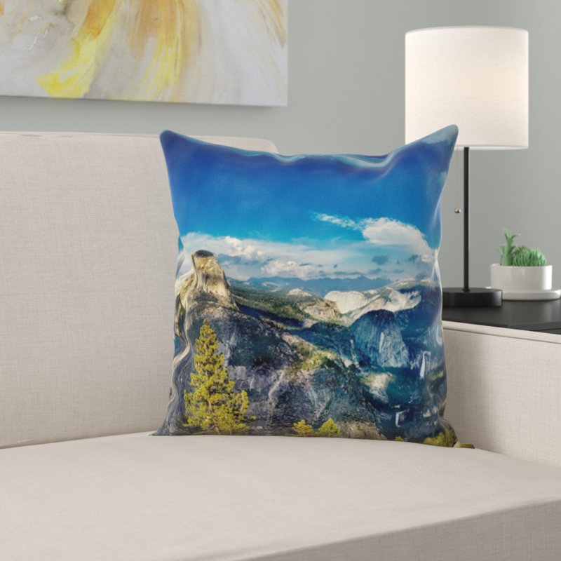 Yosemite Throw Pillow