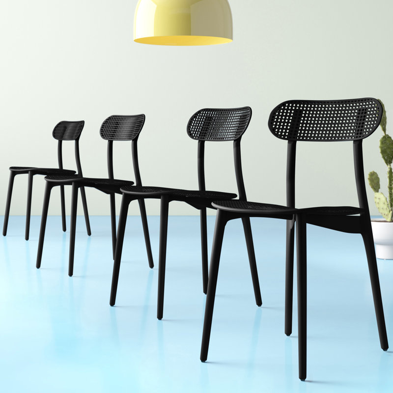 Stepan 47cm H Side Chair, Black