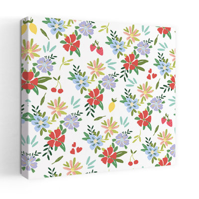 Art contemporain, art floral abstrait contemporain