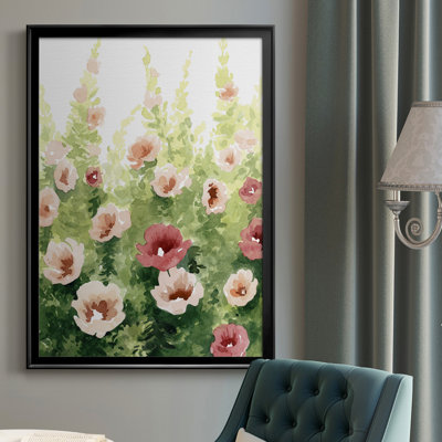 Sunlit Flora II - reproduction d'art sur toile encadrée