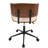 Mid-Century Modern Adjustable Office Chair With Swivel-304020026