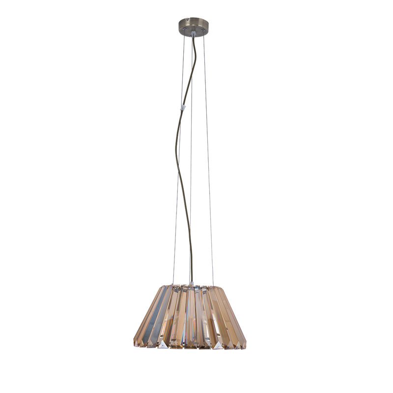 Bridges 1 - Light Single Pendant, Antique Brass