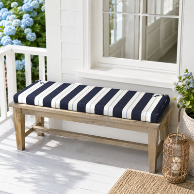 Sunbrella® Indoor/Outdoor Bench Seat Cushion, 3" Thick