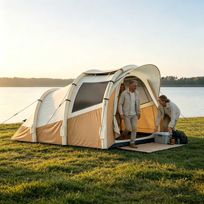3 Person Tent, Khaki