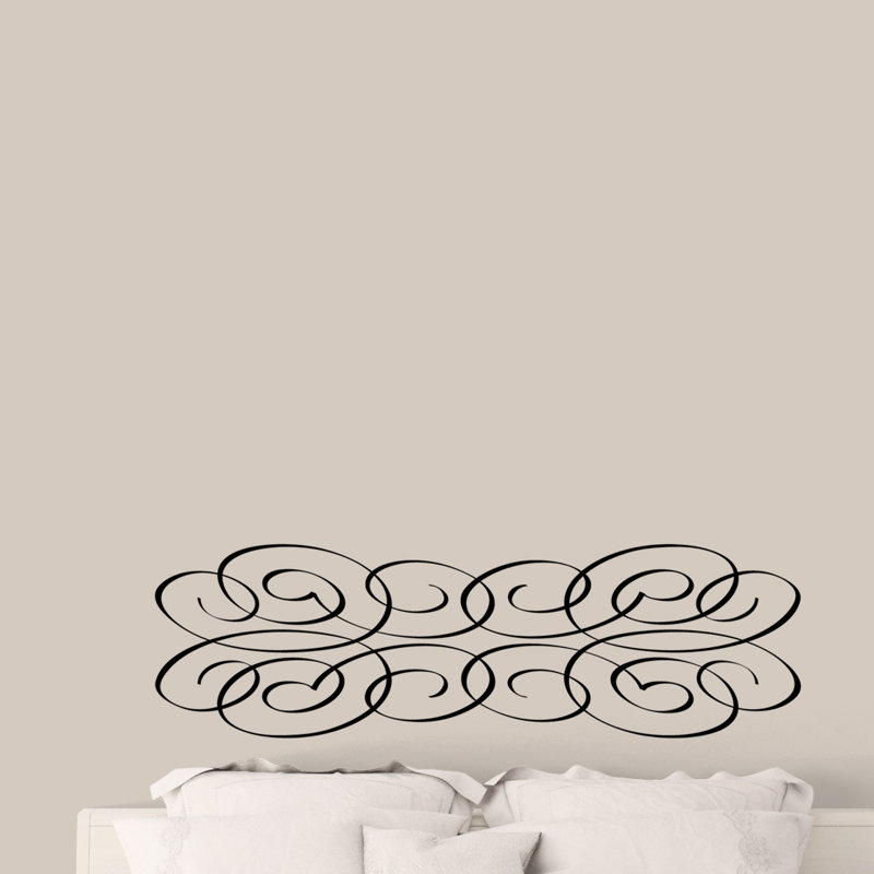 Abstract Non-Wall Damaging, Black