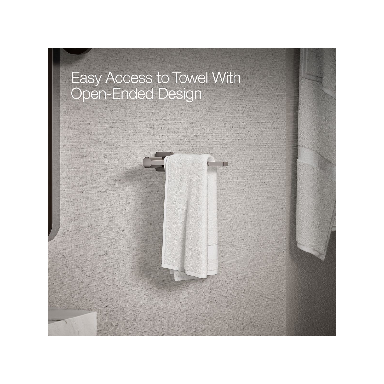 Parallel Towel Arm, Gray