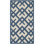 Arneshia Geometric Navy/Beige Indoor/Outdoor Area Rug