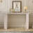 Sylph Narrow Console Table Entryway Table With Curved Legs