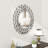 Freelon Sunburst Glass Round Wall Mirror-301433052