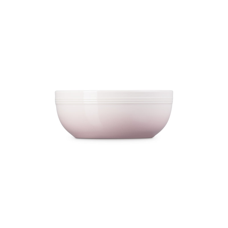 Le Creuset Stoneware Coupe Snack Bowl, 20cm, Pink