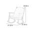 Chaise berçante relaxante en bois massif moderne-638147790