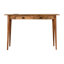 Michaud Solid Wood Writing Desk with Power Outlet