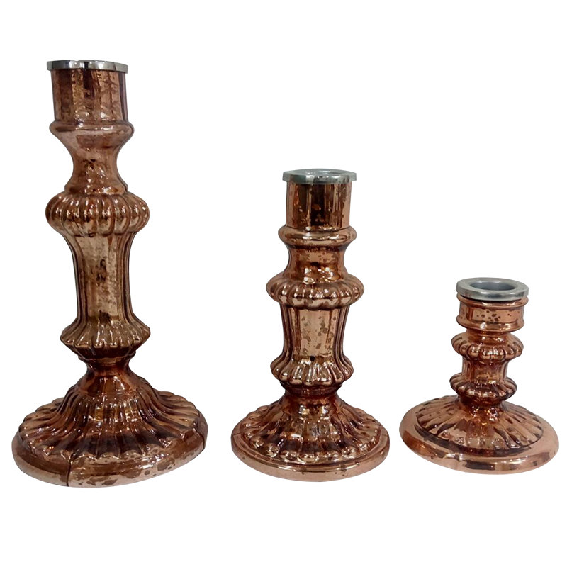 Tabletop Candlestick, Copper