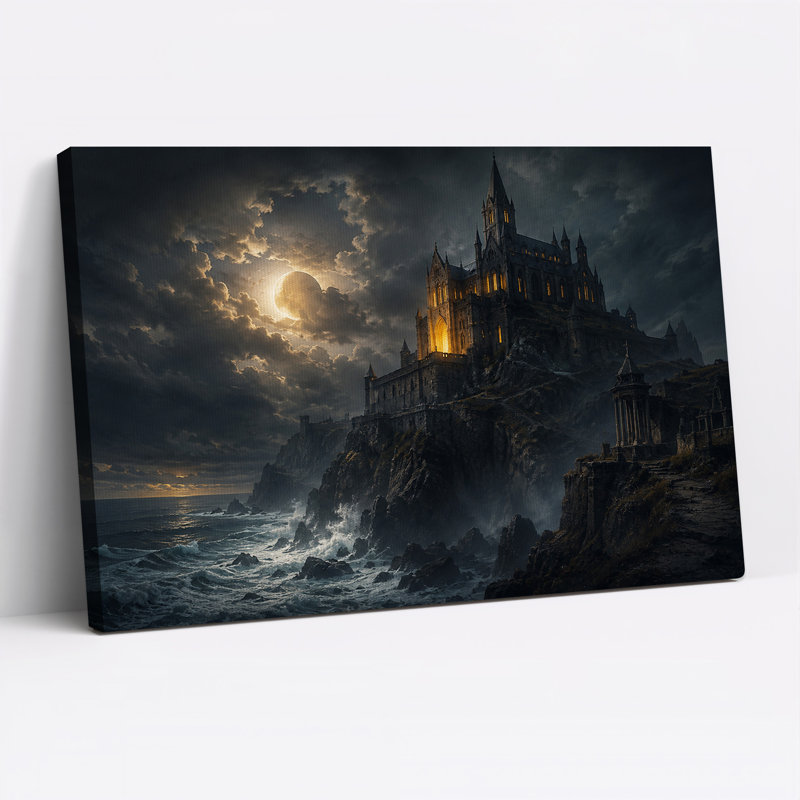 Art mural sur toile Halloween, H 24 po x l 36 po