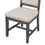 Ensemble de chaises de salle à manger de style rétro avec 4 chaises rembourrées-1382483340