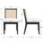 Arnkell Side Chair Dining Chairs Modern Solid Wood Dining Chair with Rattan Backrest-1983687093-1983687092
