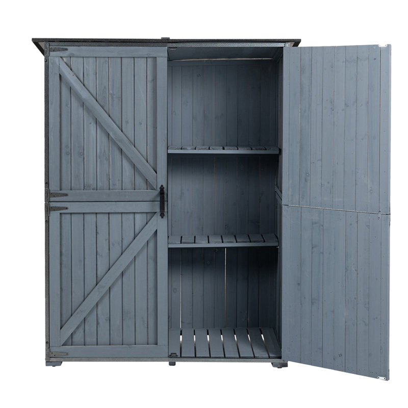 Armoire de rangement extérieure L 55,1 po x l 29,1 po x H 68,9 po