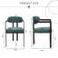 Chaises de salle à manger rembourrées élégantes-2138323332