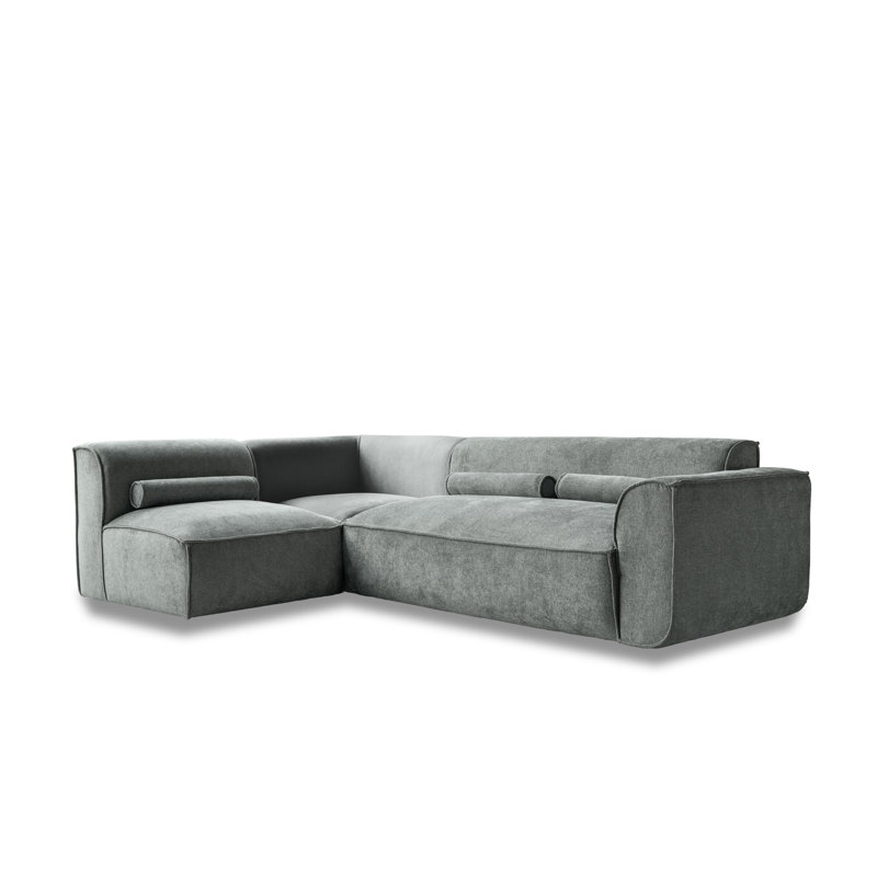 Flex Felix 6 Seater Corner Sofa , Olive, Left Hand Facing