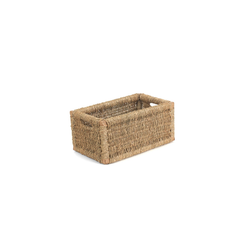 Wicker Seagrass Storage Basket, Medium