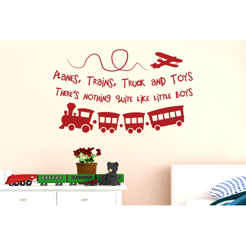 Wall Decal, Dark Red, Medium